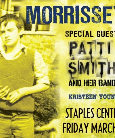 Un concert 100% végétarien pour Morrissey