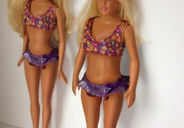 Barbie taille humaine VS Barbie originelle
