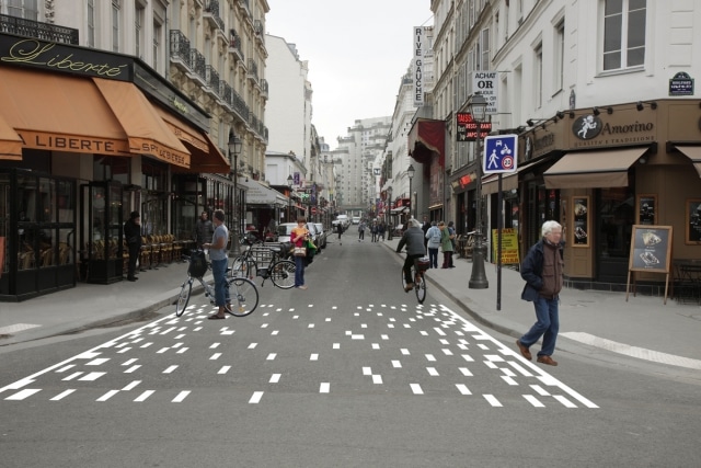 Paris, les pixels envahissent les rues