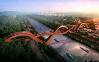 En Chine, un pont inspiré de l’anneau de Möbius