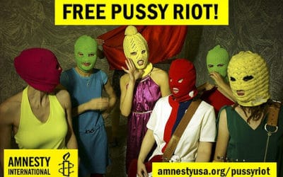 Mobilisation mondiale pour les Pussy Riot