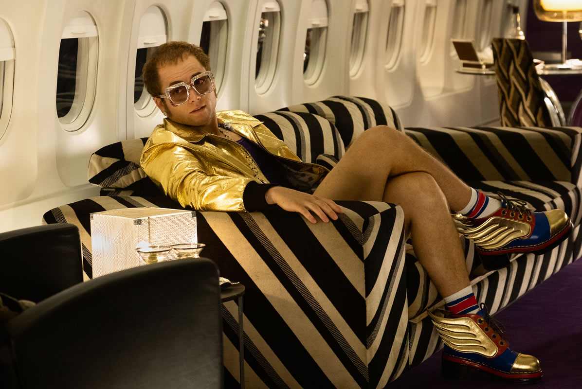 « Rocketman », sous les paillettes, Reggie