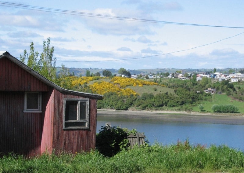 Diaporama Les maisons plantées dans l'eau  - [Chili] De la terre ... | Amélie Roux