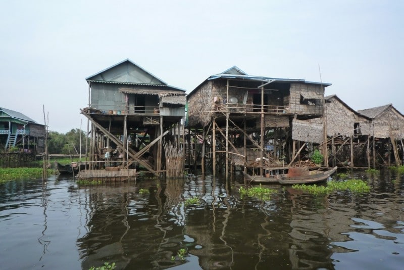 Diaporama Les maisons plantées dans l'eau  - [Cambodge] Les maisons Khmers ... | Amélie Roux