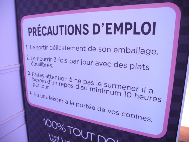 Diaporama AdopteUnMec, montreur d’hommes  - Précautions d'emploi. | Photo Dorothée Duchemin