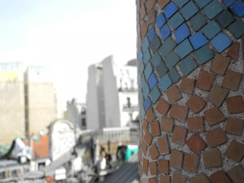 Diaporama Le Louxor, Paris architectural et social - Les mosaïques sont des éléments d'origine. | Photo Dorothée Duchemin 