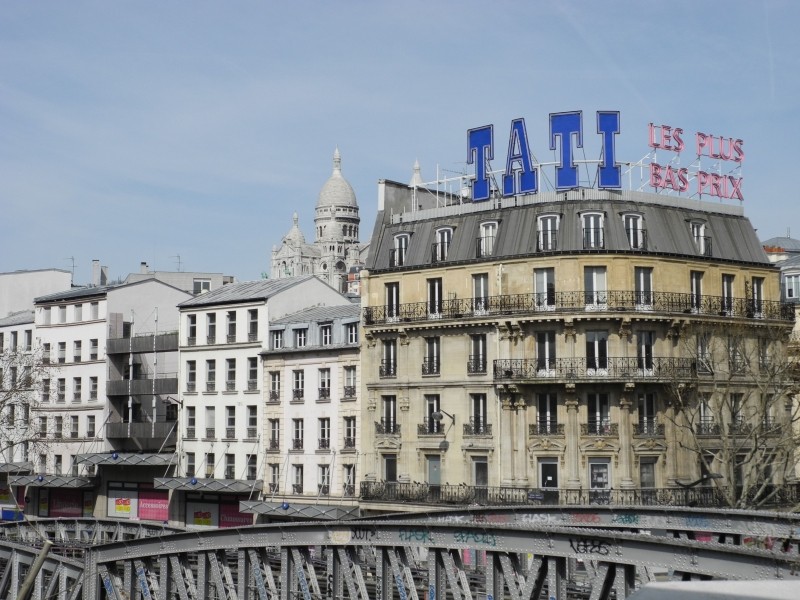 Diaporama Le Louxor, Paris architectural et social - La vue depuis la terrasse. | Photo Dorothée Duchemin 