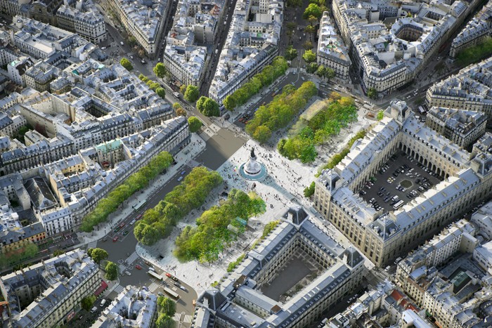 Place de la République, la convivialité retrouvée