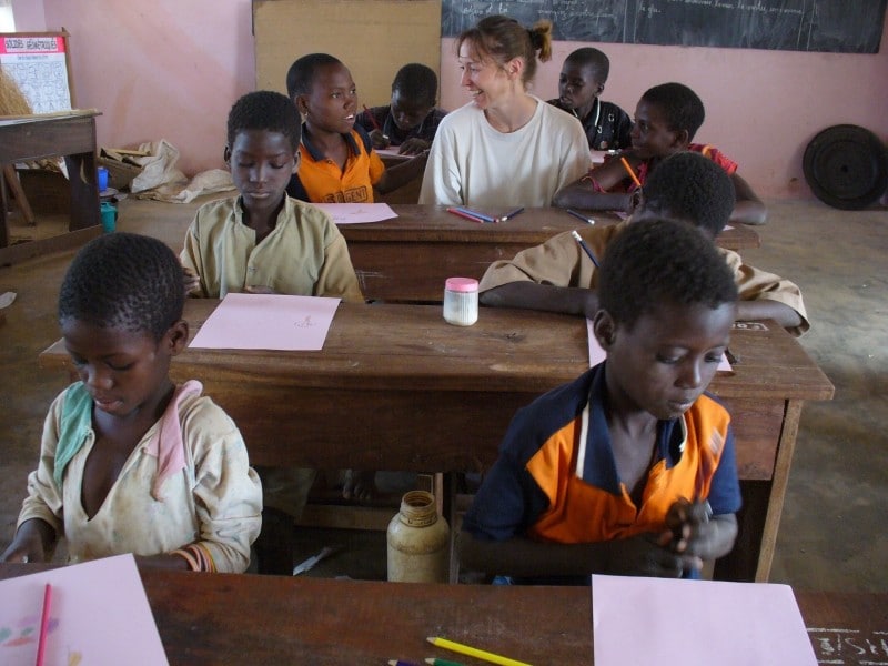 Diaporama Le congé solidaire, pour partir autrement - Appui éducatif aux enfants au Bénin l Planète Urgence
