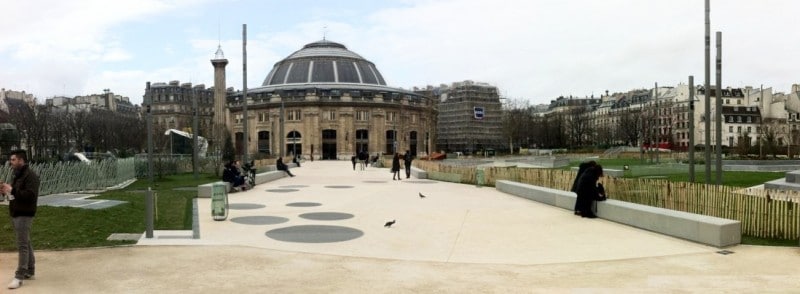 Diaporama Le jardin Nelson Mandela, futur poumon vert de Paris - L'allée centrale | Amélie Roux