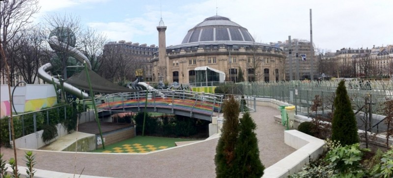 Diaporama Le jardin Nelson Mandela, futur poumon vert de Paris - L'aire de jeu des 7-11 ans | Amélie Roux