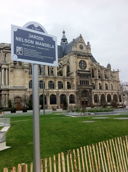 Diaporama Le jardin Nelson Mandela, futur poumon vert de Paris - Un nom prestigieux pour le nouveau jardin des Halles | Amélie Roux