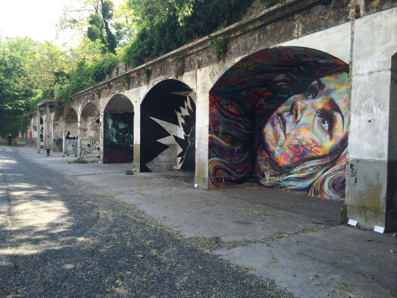 Le street art prend le fort d’Aubervilliers