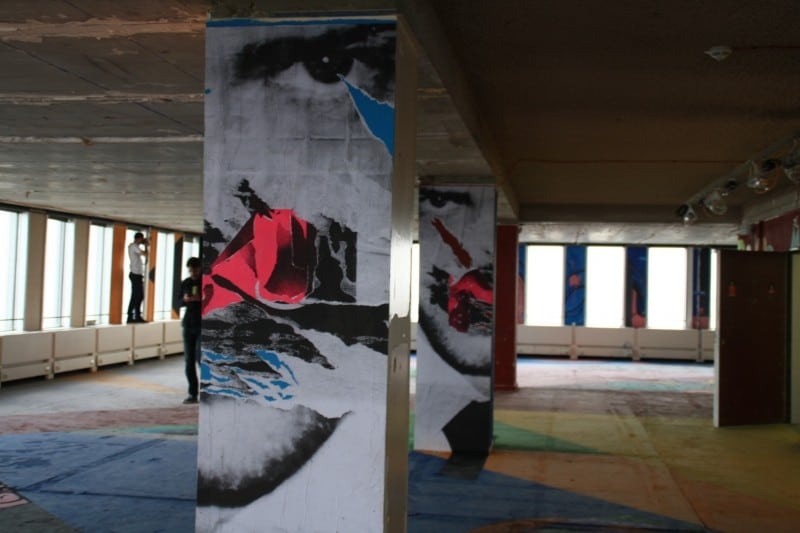 Tour Pleyel, le street art en altitude