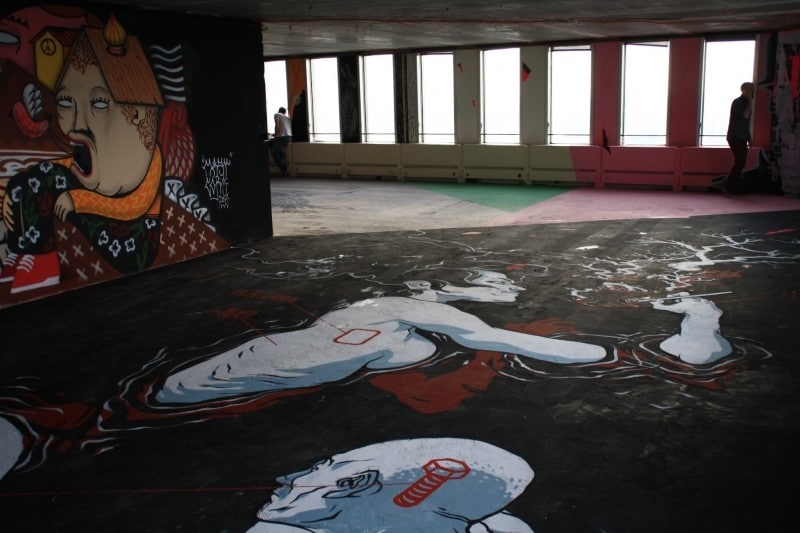 Diaporama Tour Pleyel, le street art en altitude - Tour Pleyel, le street art en altitude