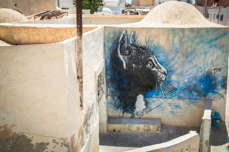 Diaporama Le street art sous le soleil de Djerba  - Le street art sous le soleil de Djerba 