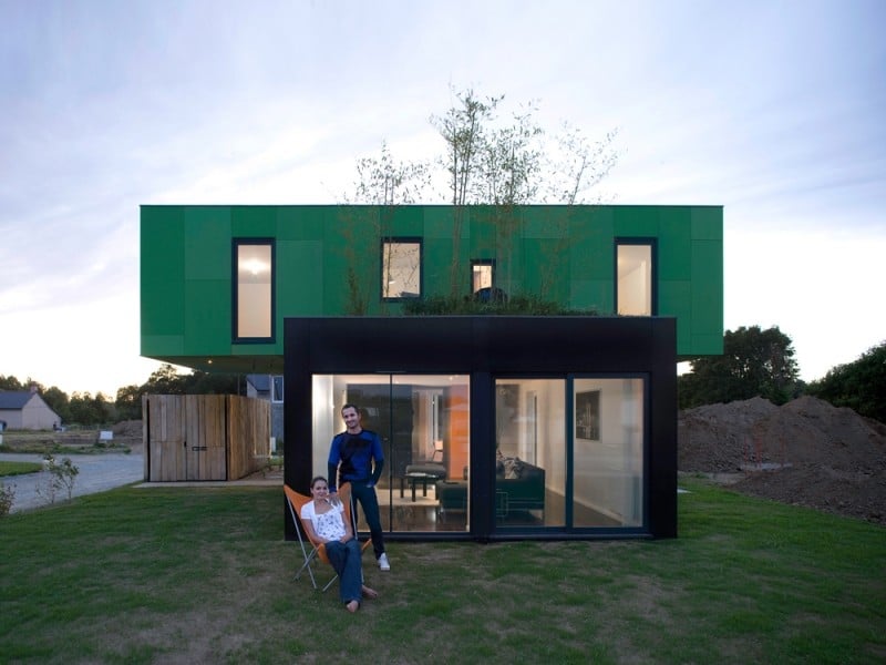 Diaporama Maison container, tu te multiplieras.... - L'heureux couple l Javier Callejas