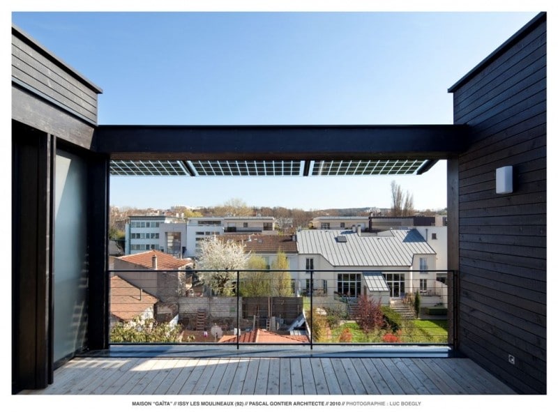 Diaporama Maison Gaïta.... dans l’air du temps - Au début, la maison devait être en béton...  | Photo Luc Boegly