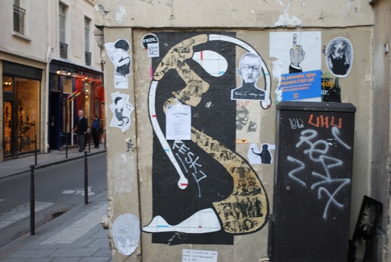 Diaporama FKDL, le collage pour oxygène - Rue Vieille-du-Temple, Paris | Photo Dorothée Duchemin
