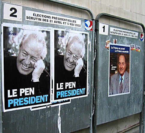 Diaporama Il y a neuf ans... - Les affiches de campagne.