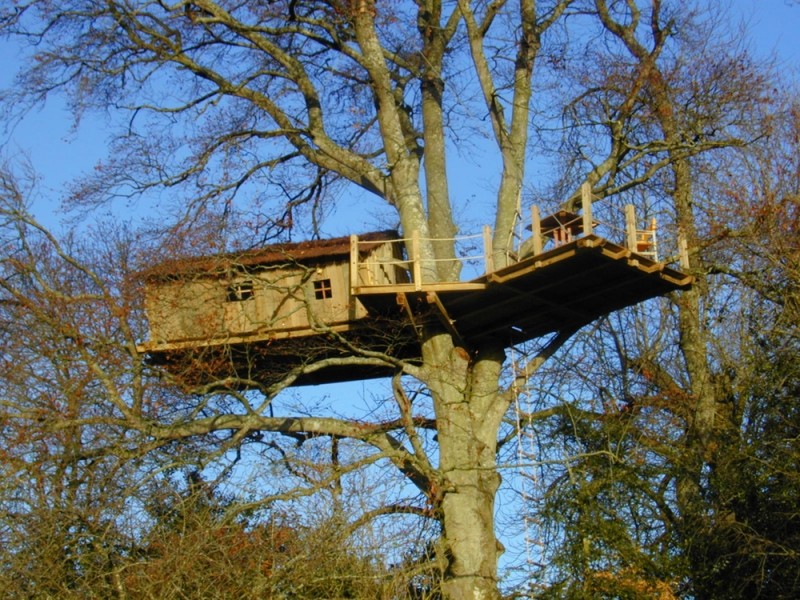 Diaporama La cabane dans le ciel - La cabane Château l La cabane en l'Air