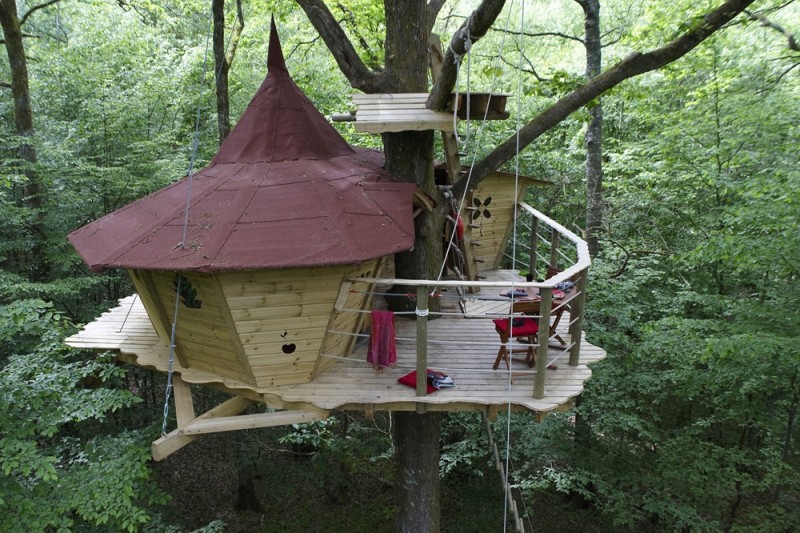 Diaporama La cabane dans le ciel - La cabane Cherry l La cabane en l'Air