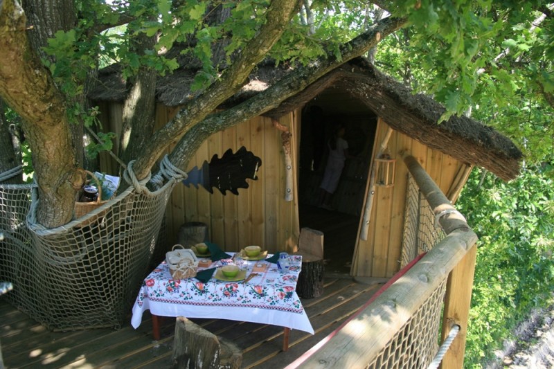 Diaporama La cabane dans le ciel - Le petit déjeuner l La cabane en l'Air