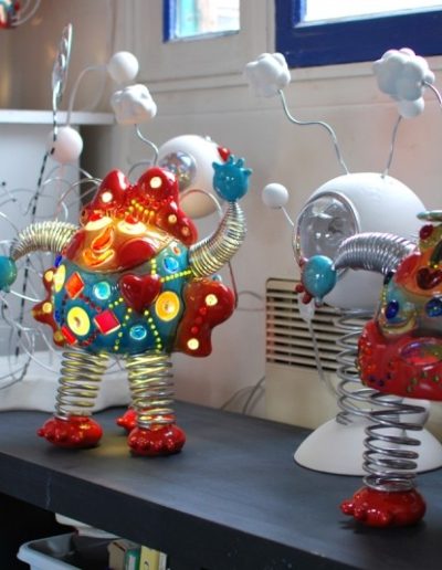 Diaporama Maman de robots - La collection la Tribu côtoie celle du Cosmos. | Photo Anthony Renaud