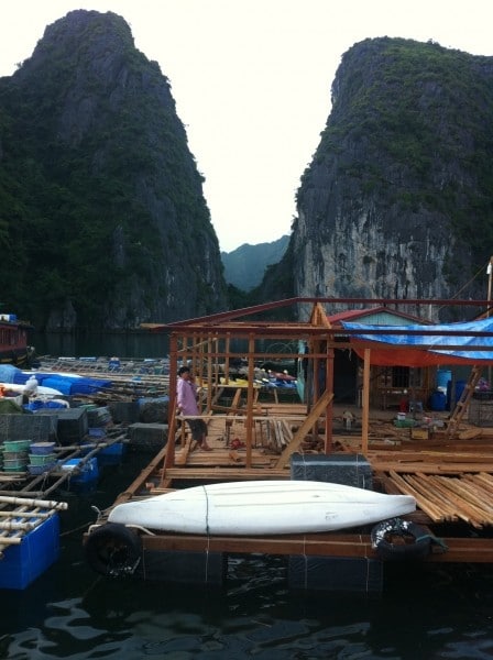 Diaporama Baie d’Ha Long et villages flottants - Une construction simple. l Amélie Roux