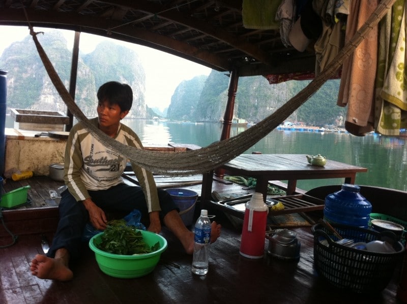 Diaporama Baie d’Ha Long et villages flottants - Le second, l Amélie Roux