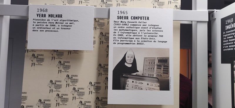 Diaporama Computer Grrrls : les geekettes contre-attaquent à la Gaîté Lyrique - Une sœur à l'origine du langage Basic - photo © Citazine