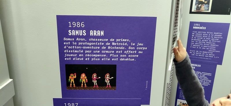 Diaporama Computer Grrrls : les geekettes contre-attaquent à la Gaîté Lyrique - Samus Aran, symbole du machisme dans le jeu vidéo - photo © Citazine