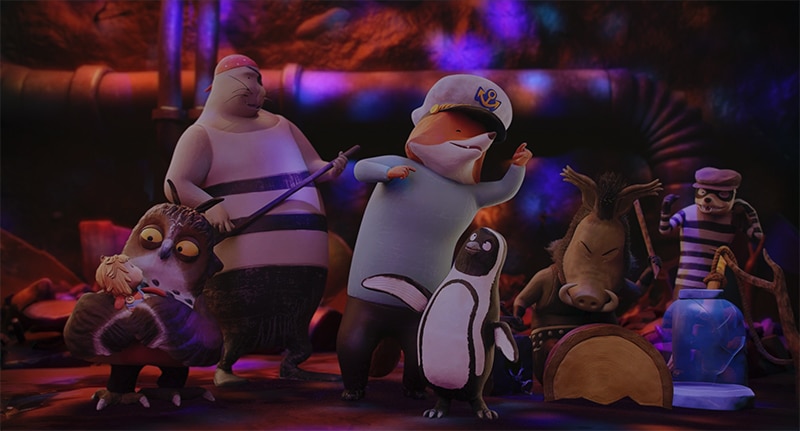 Renard et Lapine sauvent la forêt © photo Submarine - Doghouse Films - Eurozoom