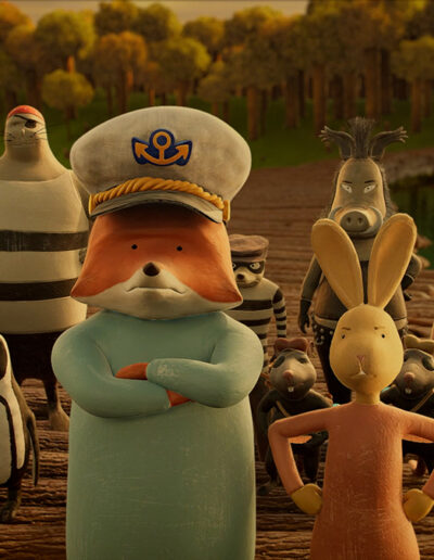 "Renard et Lapine sauvent la forêt", amitié et humour pour affronter les défis