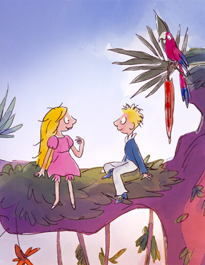 "Jack et Nancy, les plus belles histoires de Quentin Blake", deux récits animés entre fantaisie et tendresse
