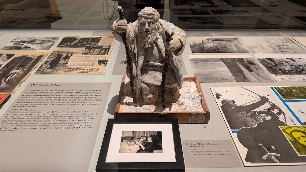 Sculpture réalisée par Orson Welles