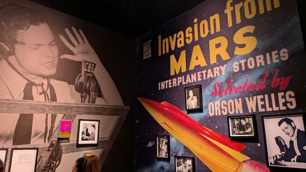Espace consacré à la Guerre des Mondes