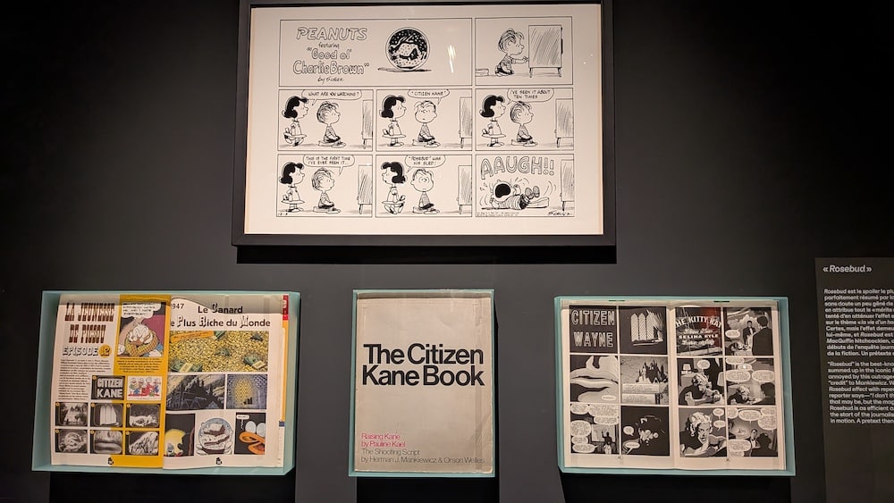 Références à Citizen Kane (Picsou, Peanuts, Batman...)