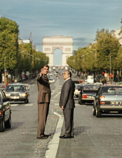 "L'inconnu de la Grande Arche", archi déterminé