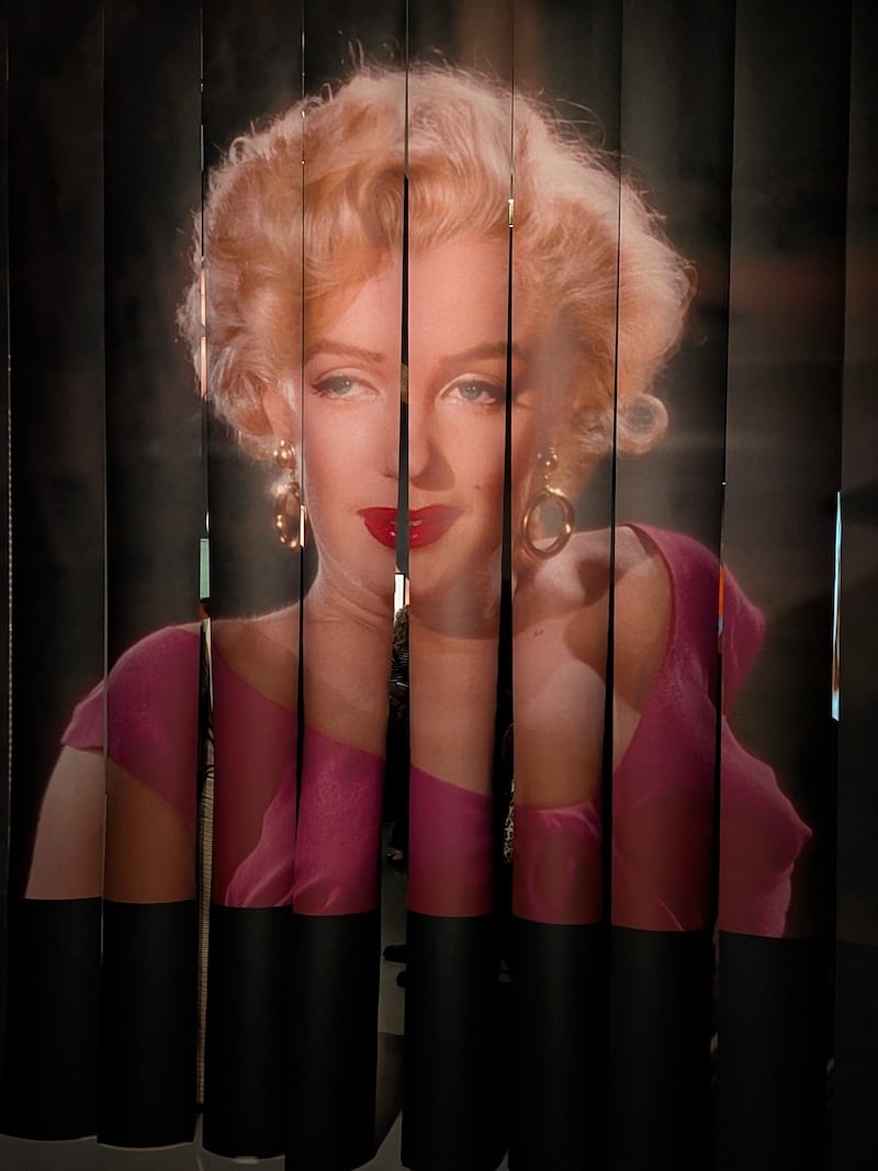 Entrée de l'exposition Marilyn Monroe